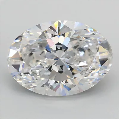 3.51ct E VS1 Rare Carat Ideal Cut Oval Lab Grown Diamond