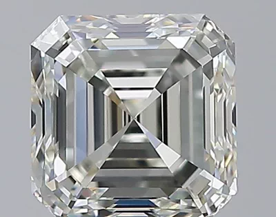 2.51ct J VVS2 Excellent Cut Asscher Diamond