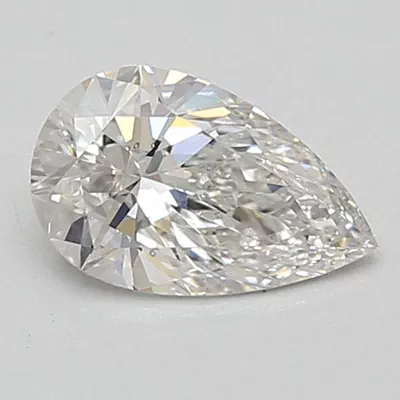 0.90ct E VS2 Rare Carat Ideal Cut Pear Lab Grown Diamond