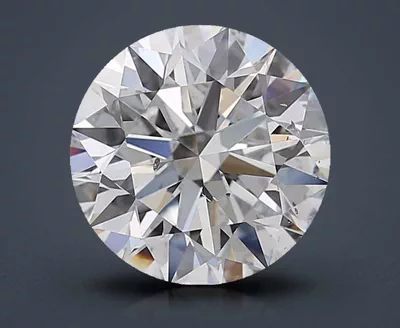 2.51ct D SI1 Rare Carat Ideal Cut Round Diamond