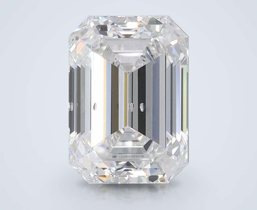 1.00ct D SI1 Rare Carat Ideal Cut Emerald Lab Grown Diamond