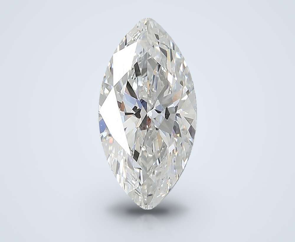 2.10ct E VS1 Rare Carat Ideal Cut Marquise Lab Grown Diamond