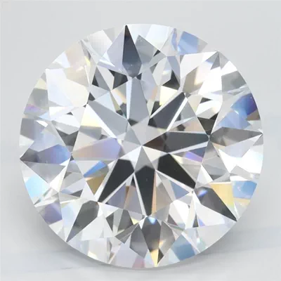 4.38ct D VVS1 Rare Carat Ideal Cut Round Lab Grown Diamond