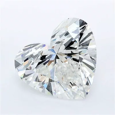 7.51ct E VVS2 Rare Carat Ideal Cut Heart Lab Grown Diamond