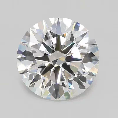 4.07ct E VVS2 Rare Carat Ideal Cut Round Lab Grown Diamond
