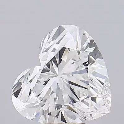 6.03ct E VVS2 Rare Carat Ideal Cut Heart Lab Grown Diamond