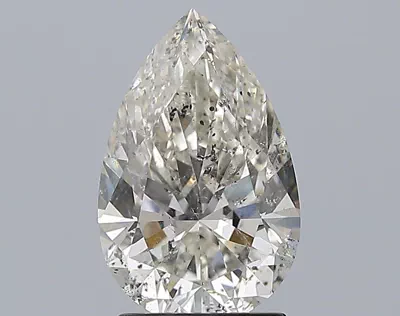 2.01ct I SI2 Rare Carat Ideal Cut Pear Diamond