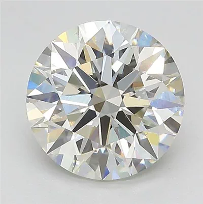 2.46ct I SI1 Rare Carat Ideal Cut Round Lab Grown Diamond