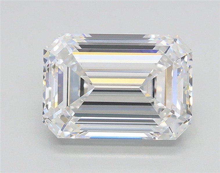 2.06ct E VS1 Rare Carat Ideal Cut Emerald Lab Grown Diamond