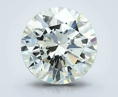 4.01ct J SI2 Excellent Cut Round Diamond