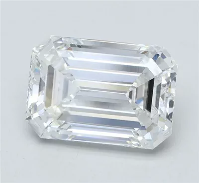 2.16ct D VVS2 Rare Carat Ideal Cut Emerald Lab Grown Diamond