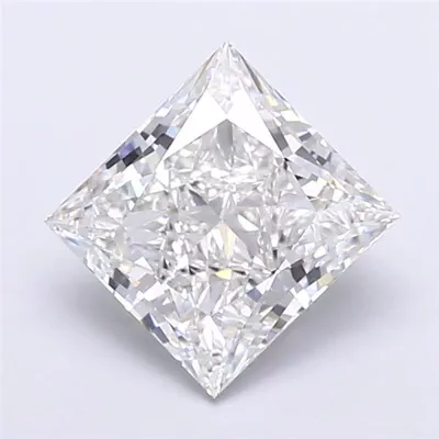 1.02ct D VS2 Rare Carat Ideal Cut Princess Lab Grown Diamond