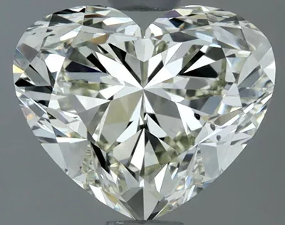 1.53ct K SI1 Very Good Cut Heart Diamond