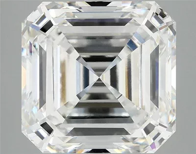 8.11ct F VVS2 Excellent Cut Asscher Lab Grown Diamond
