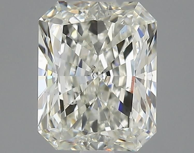 2.01ct J SI1 Rare Carat Ideal Cut Radiant Diamond