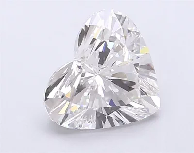 1.99ct E VVS2 Rare Carat Ideal Cut Heart Lab Grown Diamond