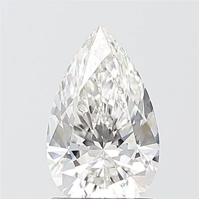 1.08ct G VVS2 Rare Carat Ideal Cut Pear Lab Grown Diamond