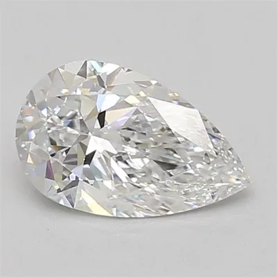 1.40ct D VS1 Rare Carat Ideal Cut Pear Lab Grown Diamond