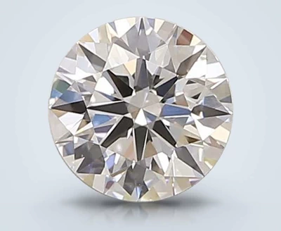 2.71ct D VS1 Rare Carat Ideal Cut Round Lab Grown Diamond