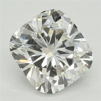 3.04ct H VS2 Rare Carat Ideal Cut Cushion Lab Grown Diamond
