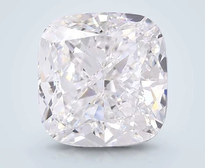 6.43ct E VS1 Rare Carat Ideal Cut Cushion Lab Grown Diamond