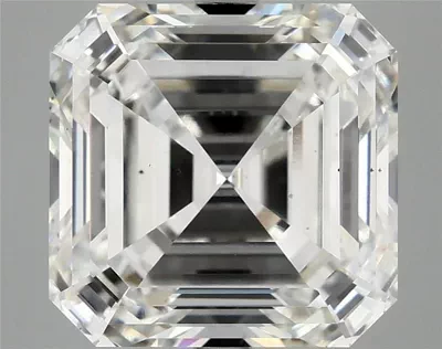 7.12ct G VS2 Rare Carat Ideal Cut Asscher Lab Grown Diamond