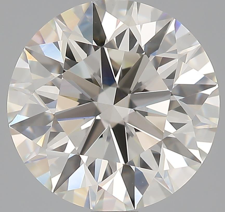 3.71ct K VS1 Excellent Cut Round Diamond