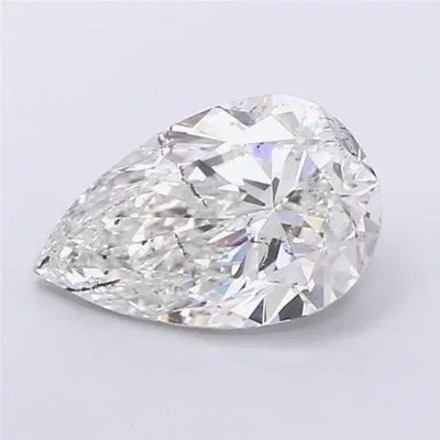 2.01ct G SI2 Rare Carat Ideal Cut Pear Diamond