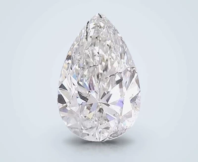 2.01ct G SI2 Rare Carat Ideal Cut Pear Diamond