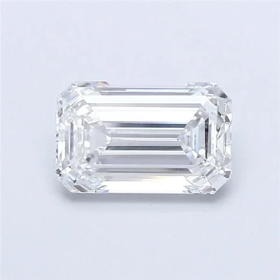 5.03ct F VS2 Excellent Cut Emerald Lab Grown Diamond