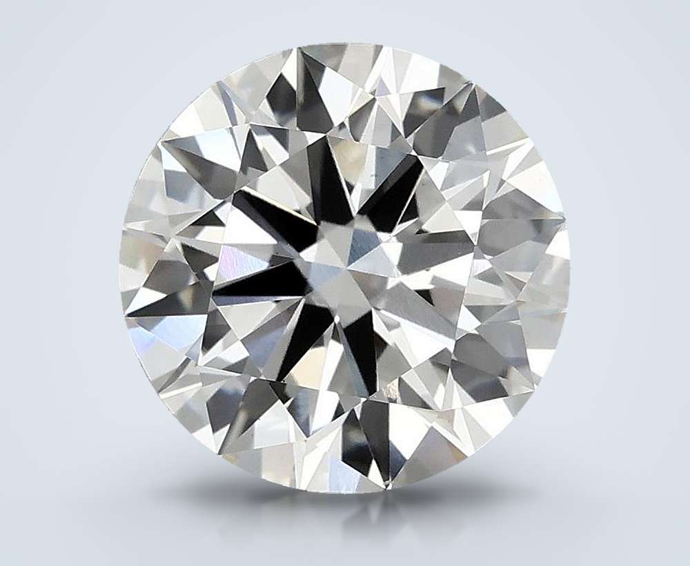 3.00ct H VS1 Very Good Cut Round Lab Grown Diamond