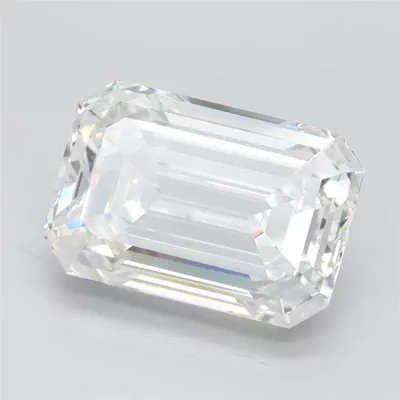 2.01ct E VS1 Rare Carat Ideal Cut Emerald Lab Grown Diamond