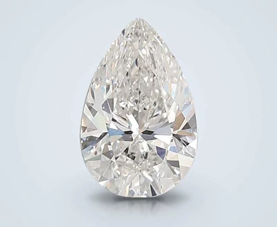 3.25ct F VVS2 Rare Carat Ideal Cut Pear Lab Grown Diamond