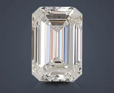 1.31ct D VS1 Rare Carat Ideal Cut Emerald Lab Grown Diamond