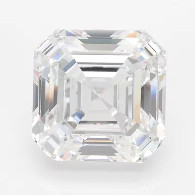 5.66ct E VVS1 Rare Carat Ideal Cut Asscher Lab Grown Diamond