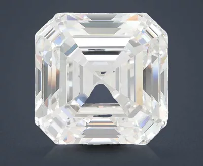 5.66ct E VVS1 Rare Carat Ideal Cut Asscher Lab Grown Diamond