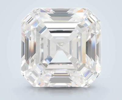 5.66ct E VVS1 Rare Carat Ideal Cut Asscher Lab Grown Diamond