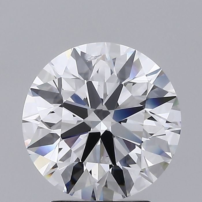 3.08ct E SI1 Rare Carat Ideal Cut Round Lab Grown Diamond