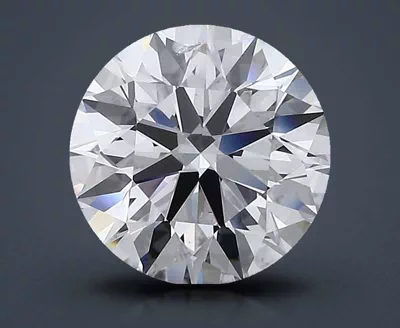 3.08ct E SI1 Rare Carat Ideal Cut Round Lab Grown Diamond