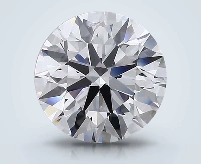 3.08ct E SI1 Rare Carat Ideal Cut Round Lab Grown Diamond