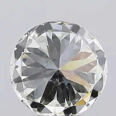 2.45ct H SI1 Rare Carat Ideal Cut Round Diamond