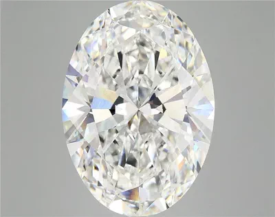 10.63ct F VVS2 Rare Carat Ideal Cut Oval Lab Grown Diamond
