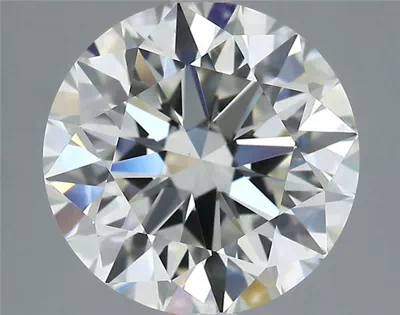 3.02ct J VS1 Rare Carat Ideal Cut Round Diamond
