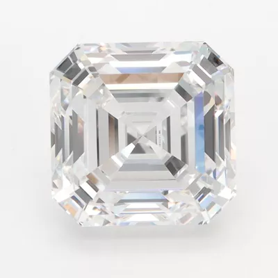 4.37ct D VVS2 Rare Carat Ideal Cut Asscher Lab Grown Diamond