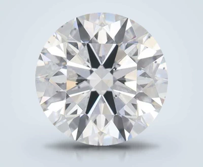 2.73ct E SI1 Rare Carat Ideal Cut Round Lab Grown Diamond