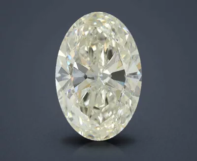 7.72ct J VS2 Rare Carat Ideal Cut Oval Lab Grown Diamond