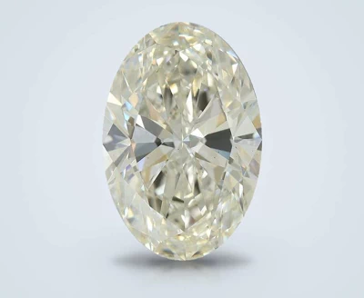 7.72ct J VS2 Rare Carat Ideal Cut Oval Lab Grown Diamond