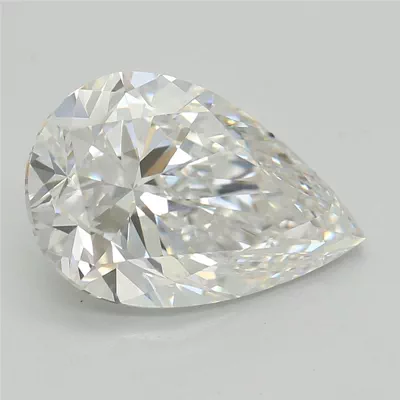 2.33ct E VS1 Rare Carat Ideal Cut Pear Lab Grown Diamond