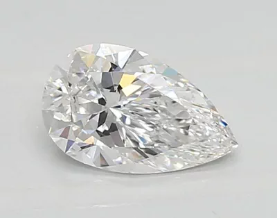 0.75ct D VVS1 Rare Carat Ideal Cut Pear Lab Grown Diamond