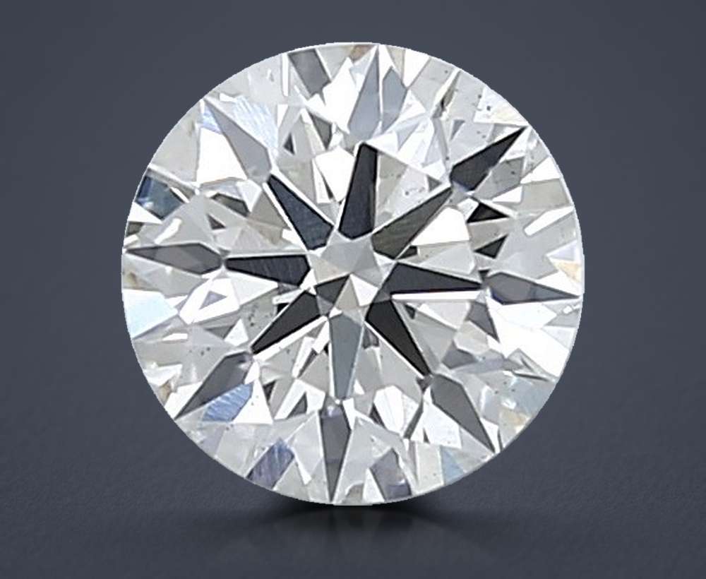 1.58ct G SI1 Rare Carat Ideal Cut Round Lab Grown Diamond